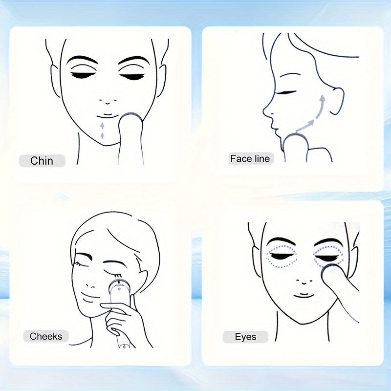 GLOWÉA USB Rechargeable Facial Massager - 400mAh for Skin Care GLOWÉA