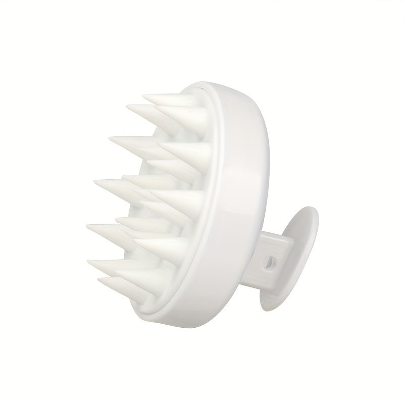 GLOWÉA Manual Silicone Head Massager Brush - Gentle Scalp Massage Comb GLOWÉA