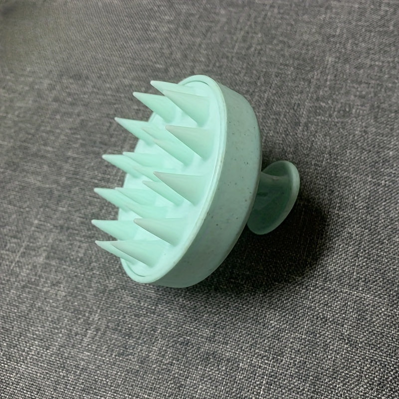 GLOWÉA Manual Silicone Head Massager Brush - Gentle Scalp Massage Comb GLOWÉA