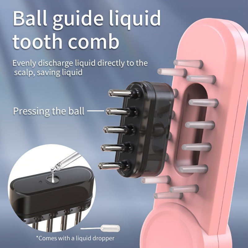 GLOWÉA USB Smart Electric Hair Oil Applicator Brush GLOWÉA