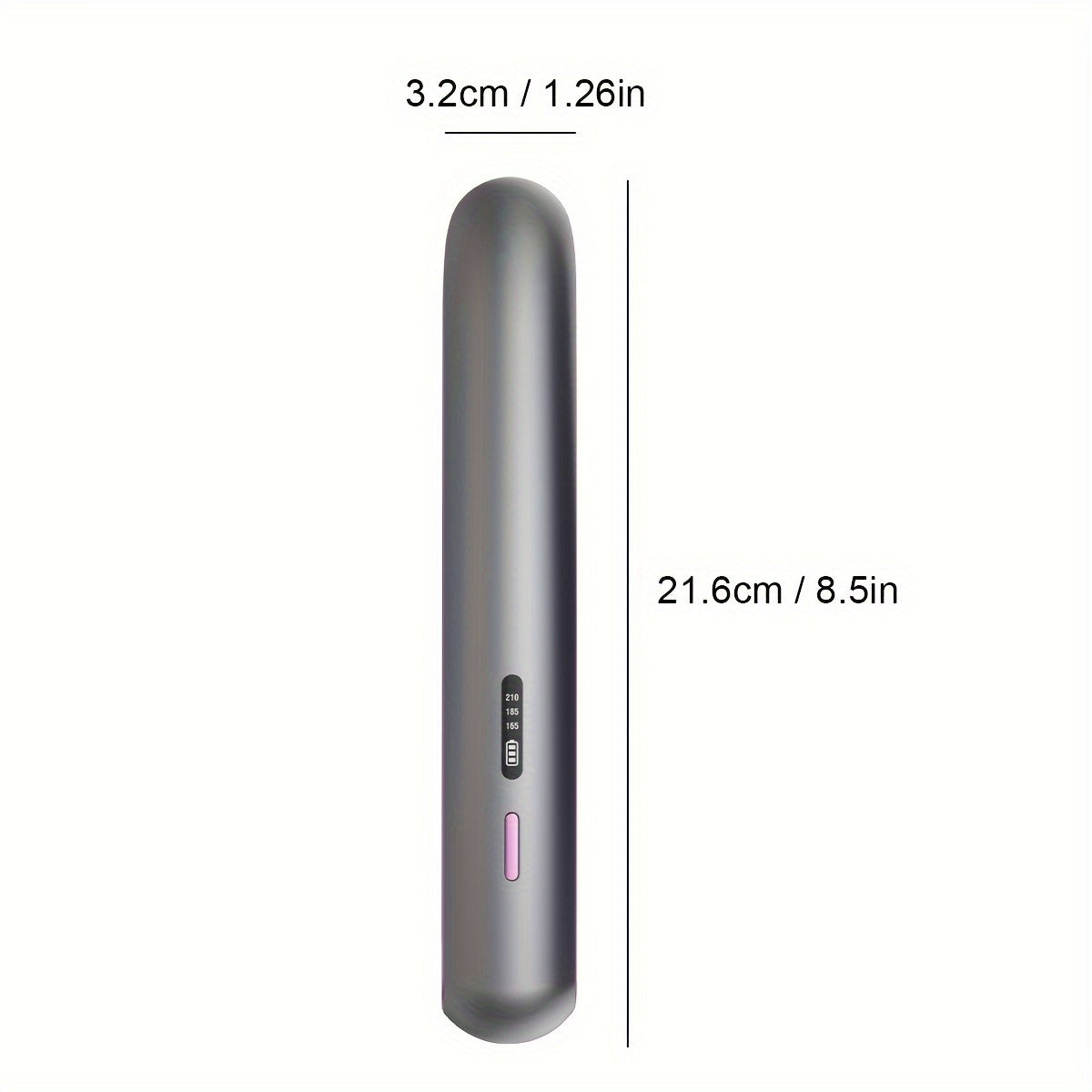 GLOWÉA Cordless Hair Straightener and Curler - USB Rechargeable GLOWÉA