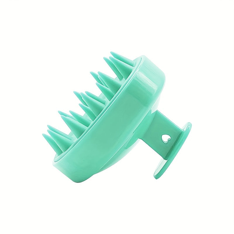 GLOWÉA Manual Silicone Head Massager Brush - Gentle Scalp Massage Comb GLOWÉA