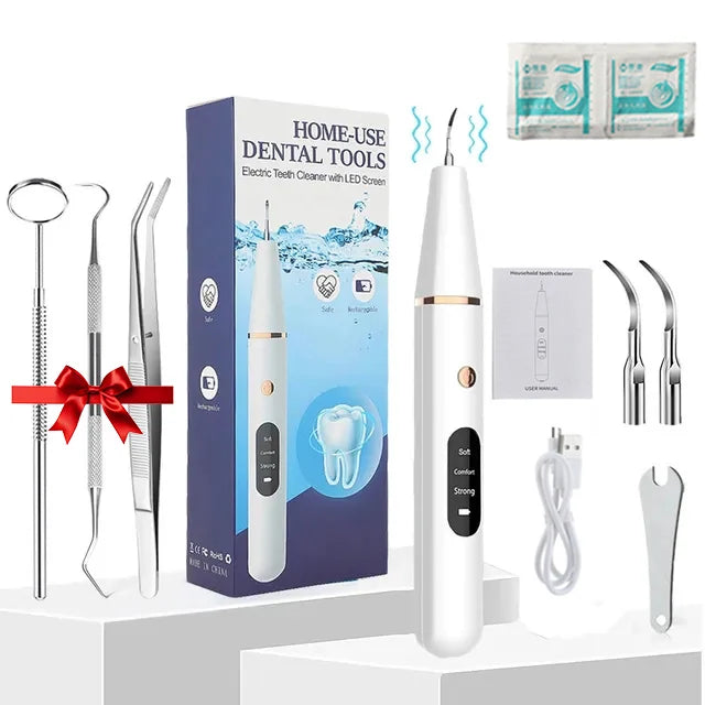 GLOWÉA Ultrasonic Dental Tartar Remover & Teeth Whitener GLOWÉA