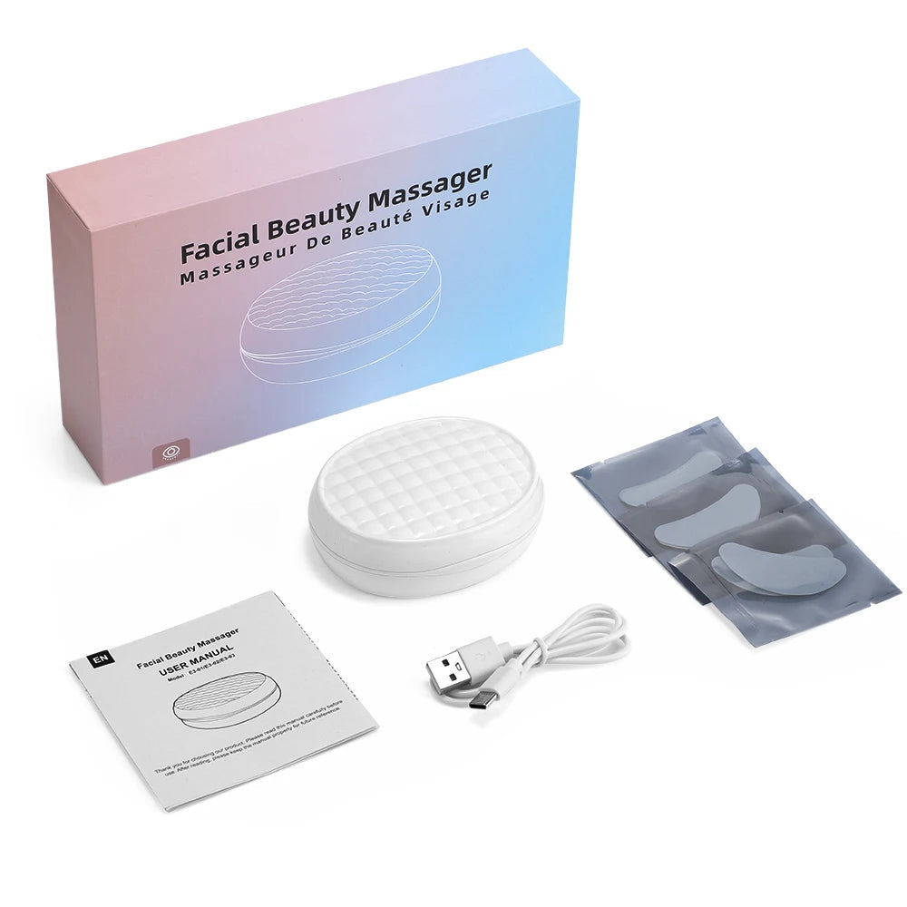GLOWÉA Micro-current Red Light Therapy Eye Massager GLOWÉA