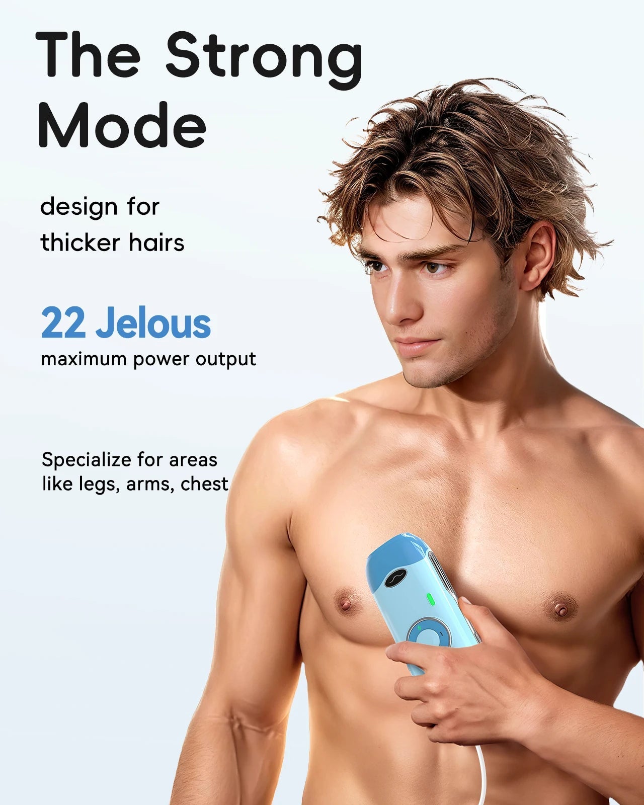 GLOWÉA IPL Laser Epilator for Hair Removal - Painless Home Device GLOWÉA