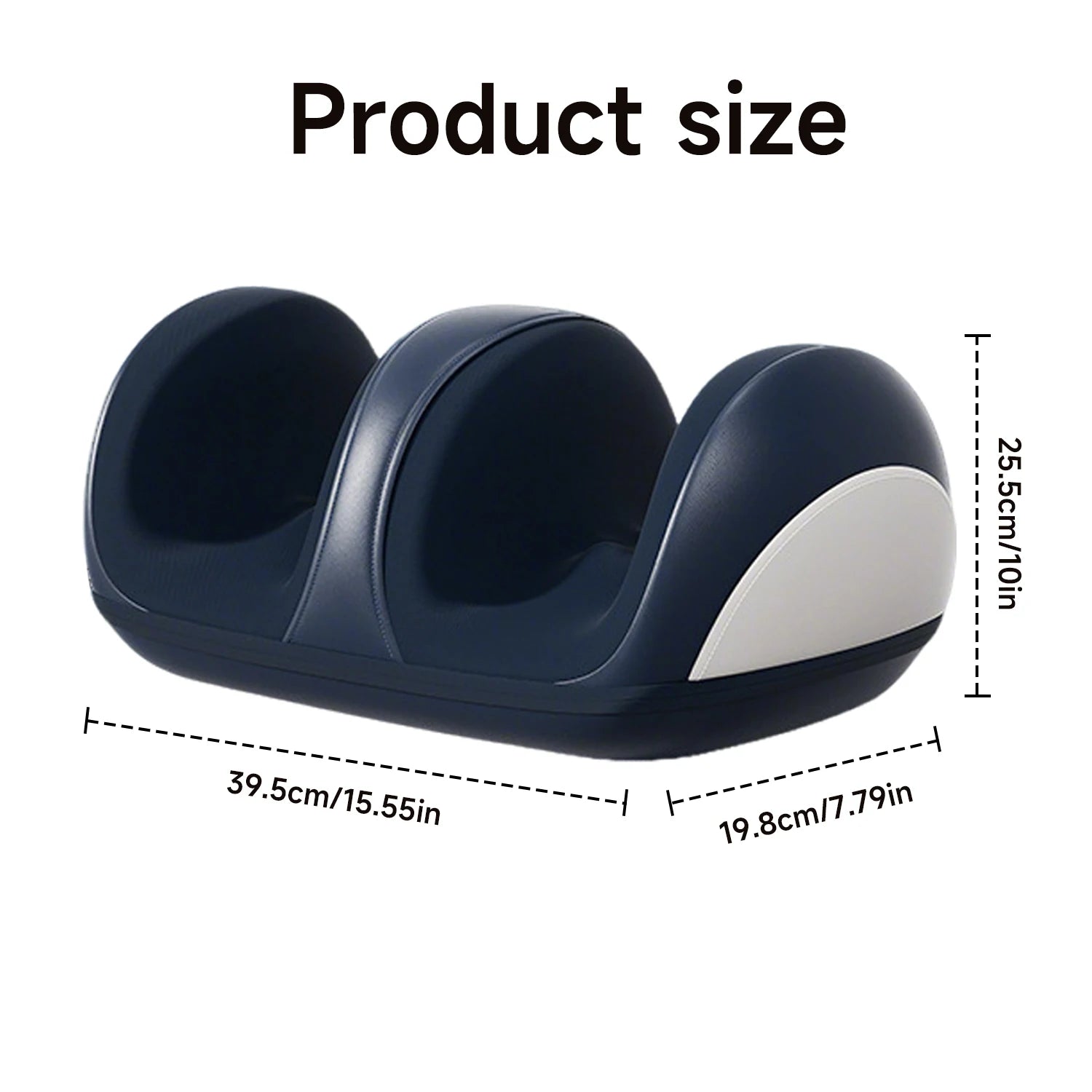 GLOWÉA Red Light Heating Foot Massager for Relaxation GLOWÉA