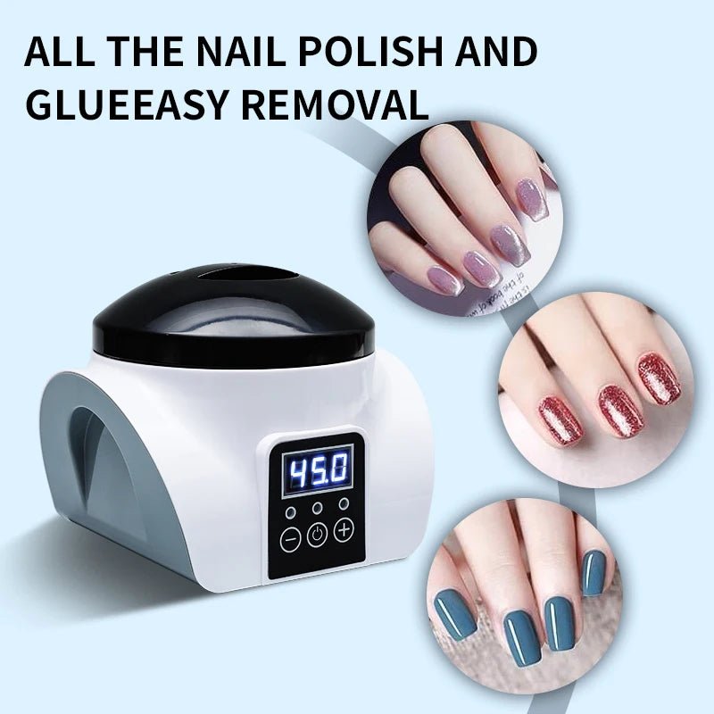 GLOWÉA Automatic Electric Nail Polish Remover Machine GLOWÉA