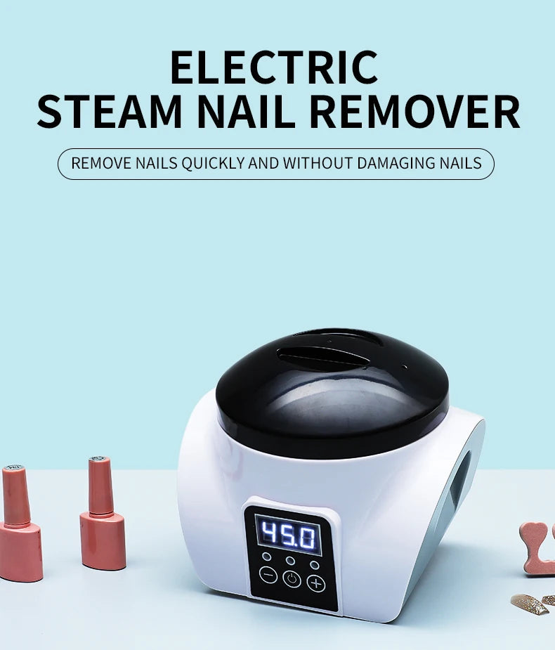 GLOWÉA Automatic Electric Nail Polish Remover Machine GLOWÉA