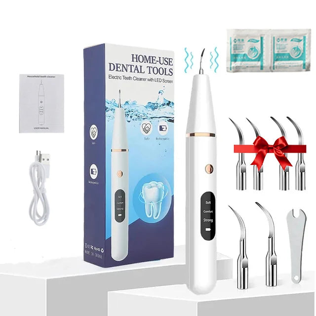 GLOWÉA Ultrasonic Dental Tartar Remover & Teeth Whitener GLOWÉA