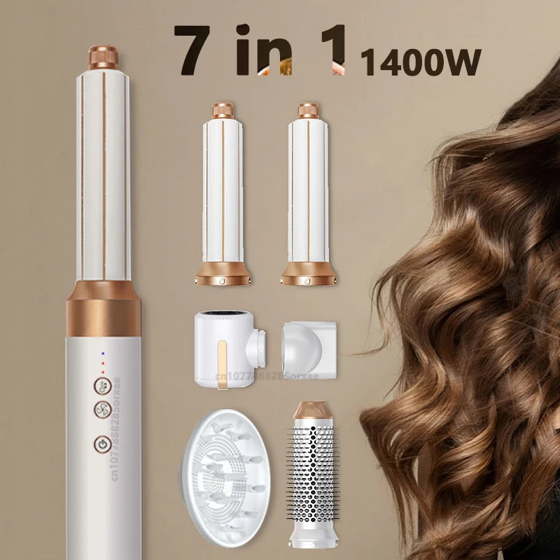 GLOWÉA 7 in 1 Professional Air Styler & Hair Dryer GLOWÉA