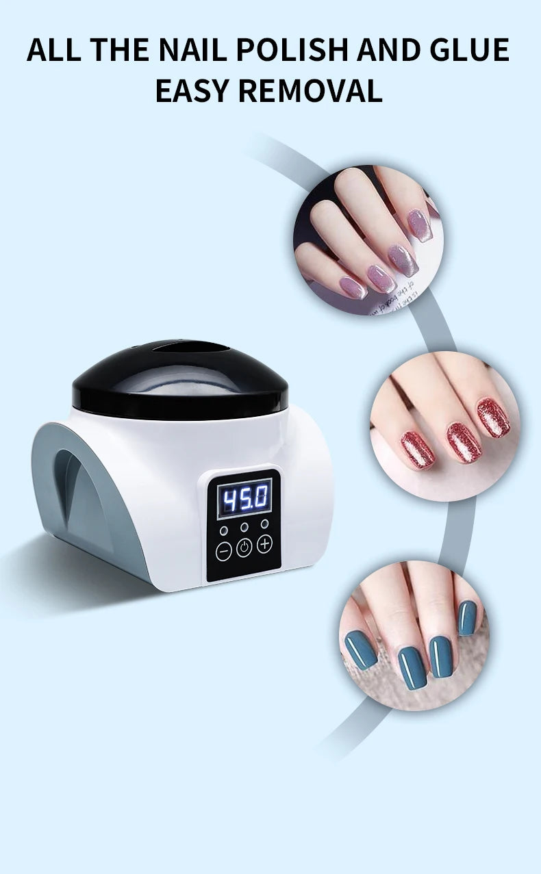 GLOWÉA Automatic Electric Nail Polish Remover Machine GLOWÉA