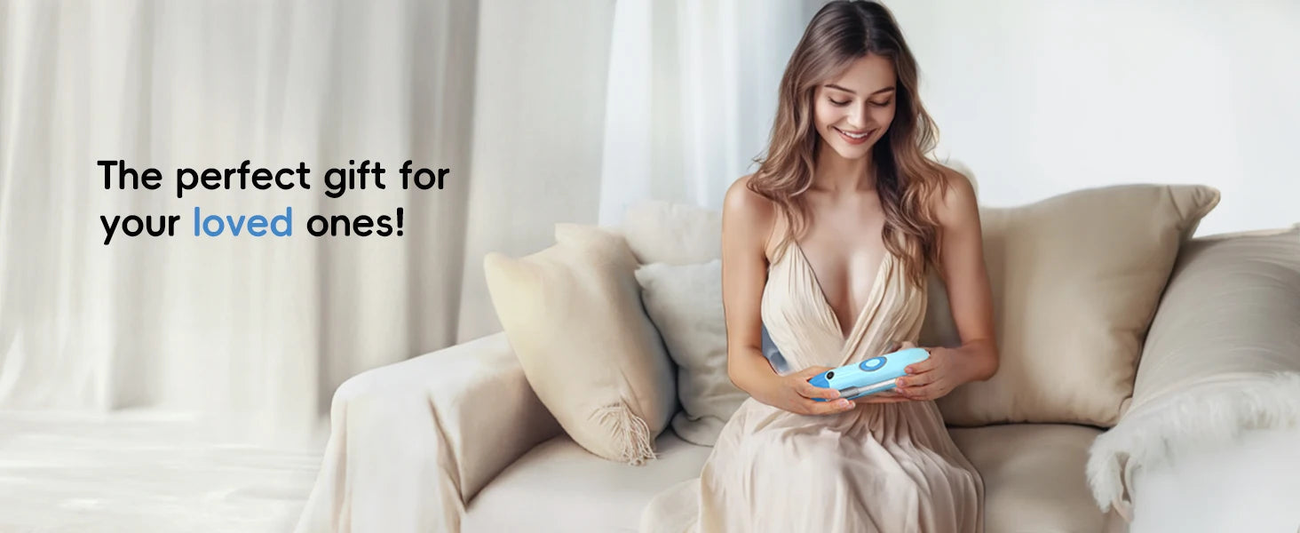 GLOWÉA IPL Laser Epilator for Hair Removal - Painless Home Device GLOWÉA