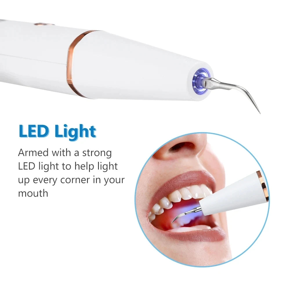 GLOWÉA Ultrasonic Dental Tartar Remover & Teeth Whitener GLOWÉA