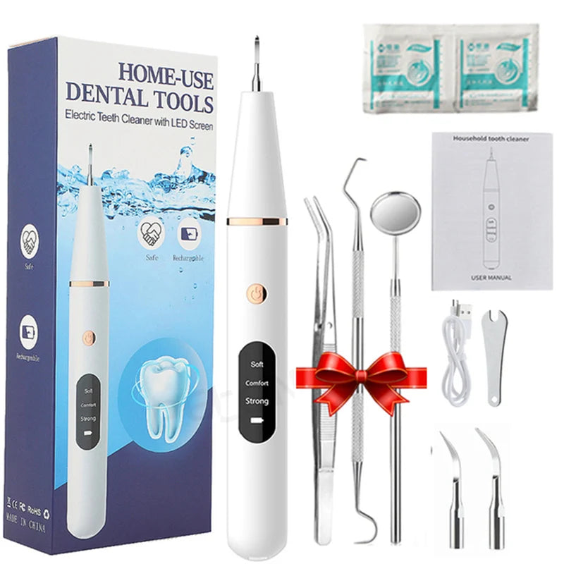GLOWÉA Ultrasonic Dental Tartar Remover & Teeth Whitener GLOWÉA