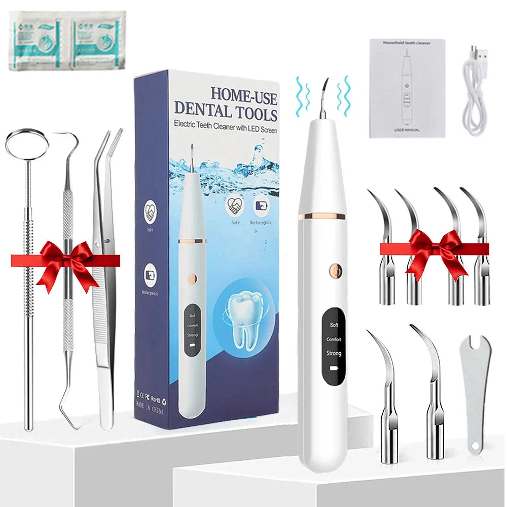 GLOWÉA Ultrasonic Dental Tartar Remover & Teeth Whitener GLOWÉA