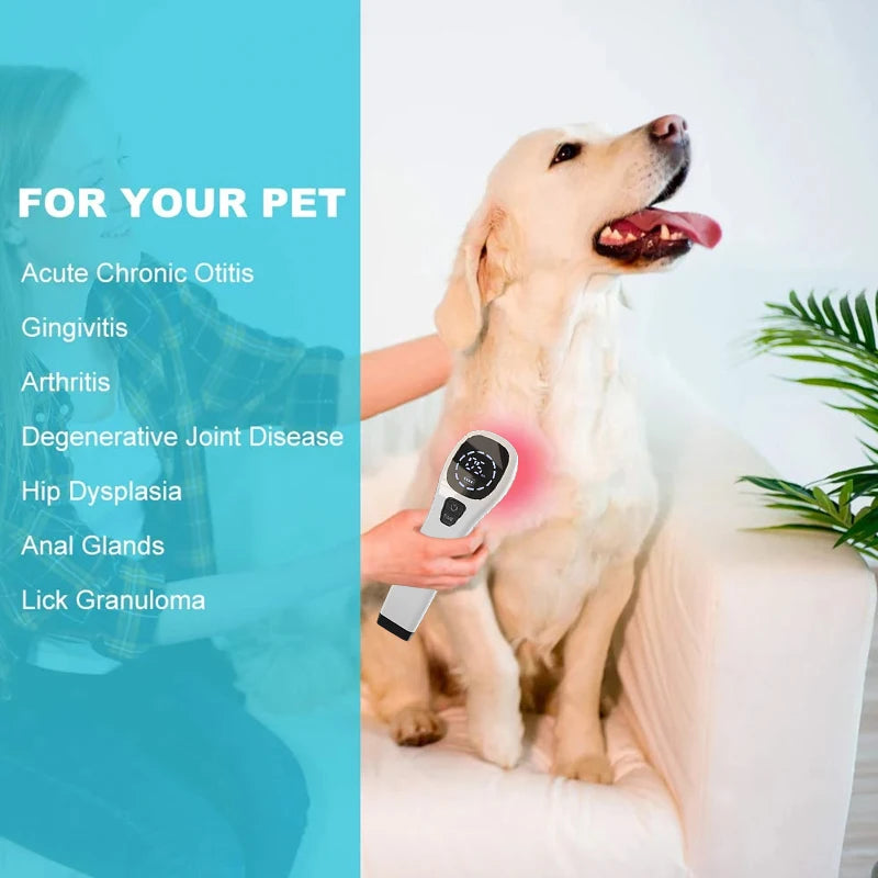 GLOWÉA 2x808nm LLLT Laser Therapy Device for Pain Relief GLOWÉA
