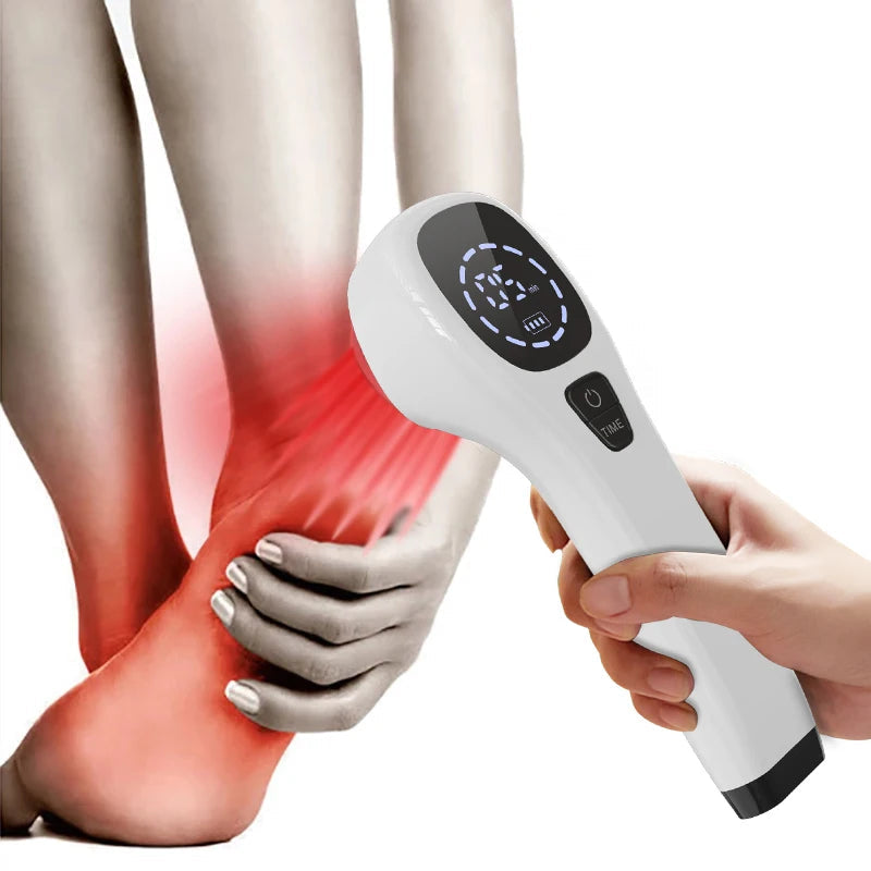 GLOWÉA 2x808nm LLLT Laser Therapy Device for Pain Relief GLOWÉA