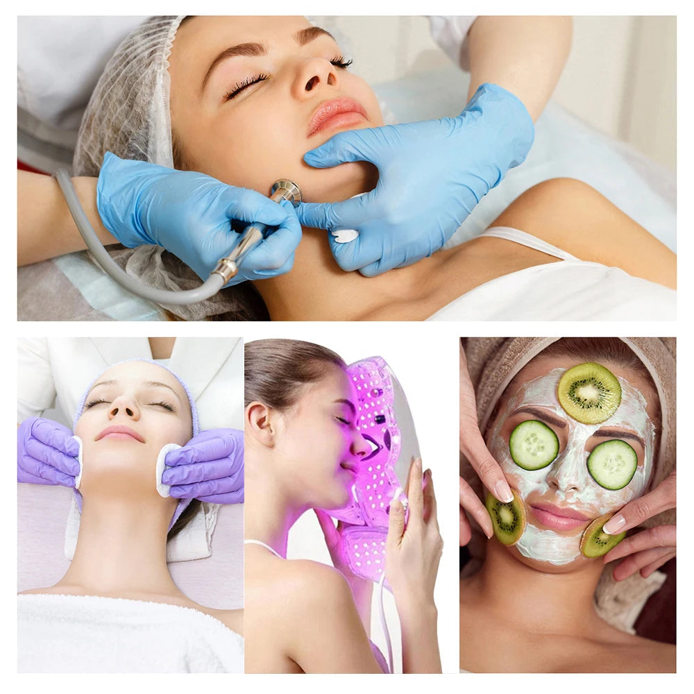 GLOWÉA 7-Wavelength LED Light Therapy Mask for Face & Neck GLOWÉA