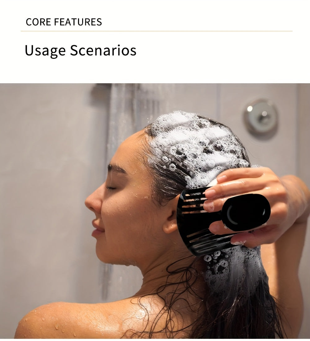 GLOWÉA INGRID 2-in-1 Scalp Massage & Shampoo Brush GLOWÉA