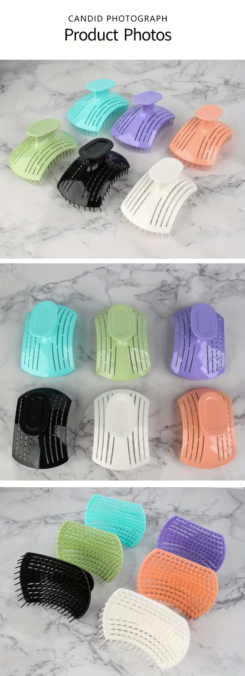 GLOWÉA INGRID 2-in-1 Scalp Massage & Shampoo Brush GLOWÉA
