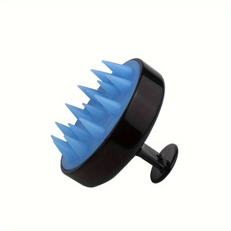 GLOWÉA Manual Silicone Head Massager Brush - Gentle Scalp Massage Comb GLOWÉA