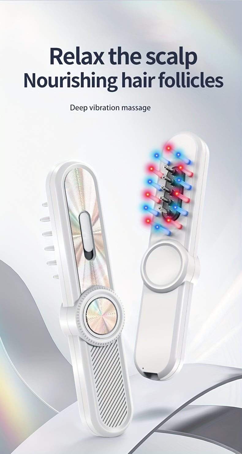 GLOWÉA USB Smart Electric Hair Oil Applicator Brush GLOWÉA