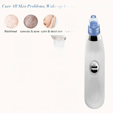 GLOWÉA Electric Blackhead Remover Vacuum Extractor Tool - GLOWÉA