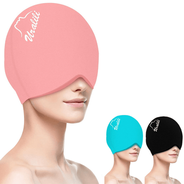 GLOWÉA Gel Ice Mask for Headache and Migraine Relief