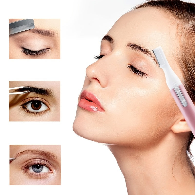 GLOWÉA Electric Eyebrow Trimmer - Mini Shaver & Epilator GLOWÉA