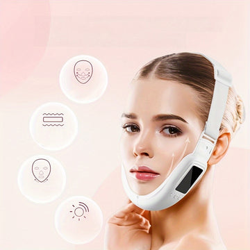 GLOWÉA USB Rechargeable Electric Facial Massager - Portable Skin Care Device