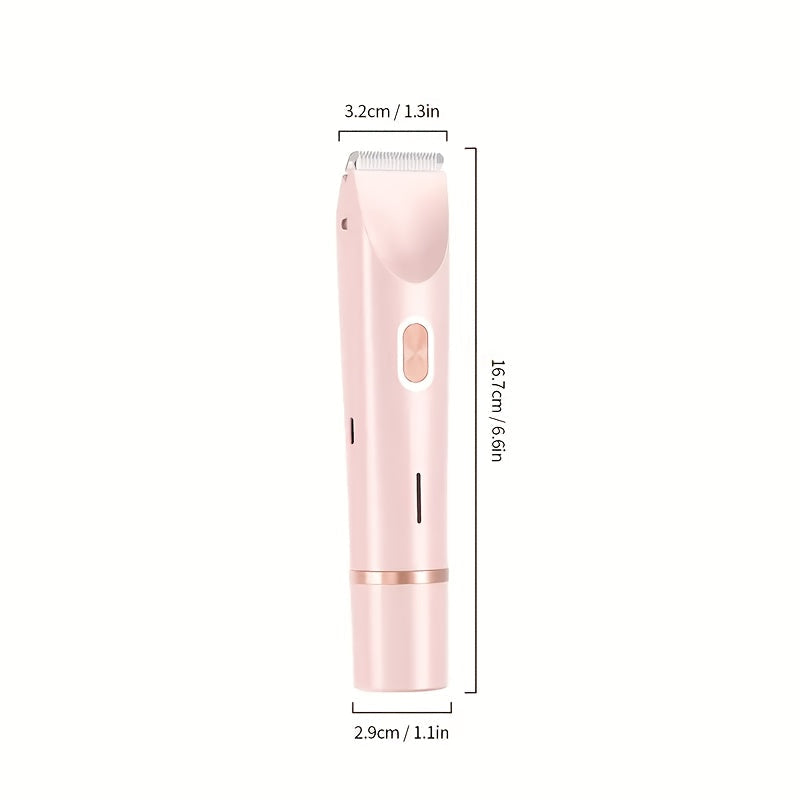GLOWÉA 2-in-1 Dual-Head Electric Hair Removal & Shaver GLOWÉA
