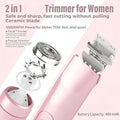 GLOWÉA 2-in-1 Dual-Head Electric Hair Removal & Shaver GLOWÉA