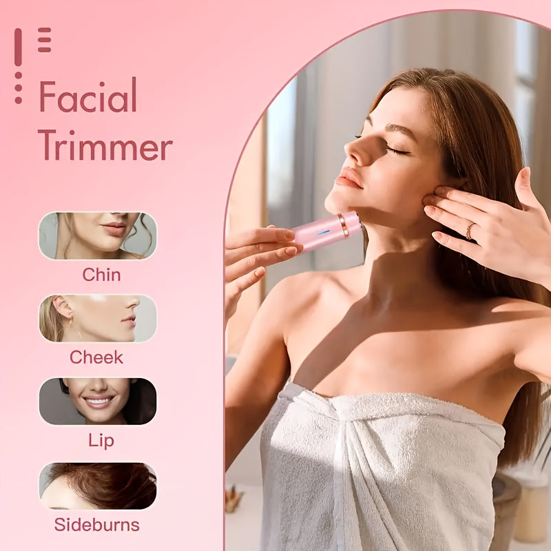 GLOWÉA 2-in-1 Dual-Head Electric Hair Removal & Shaver GLOWÉA