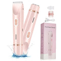 GLOWÉA 2-in-1 Dual-Head Electric Hair Removal & Shaver GLOWÉA