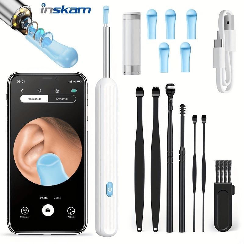 GLOWÉA Visual Ear Pick with Camera and Light
