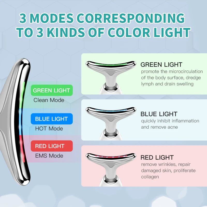 GLOWÉA EMS Neck and Face Beauty Device
