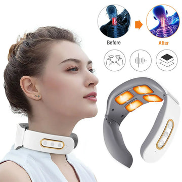 GLOWÉA Electric Neck & Shoulder Pulse Massager