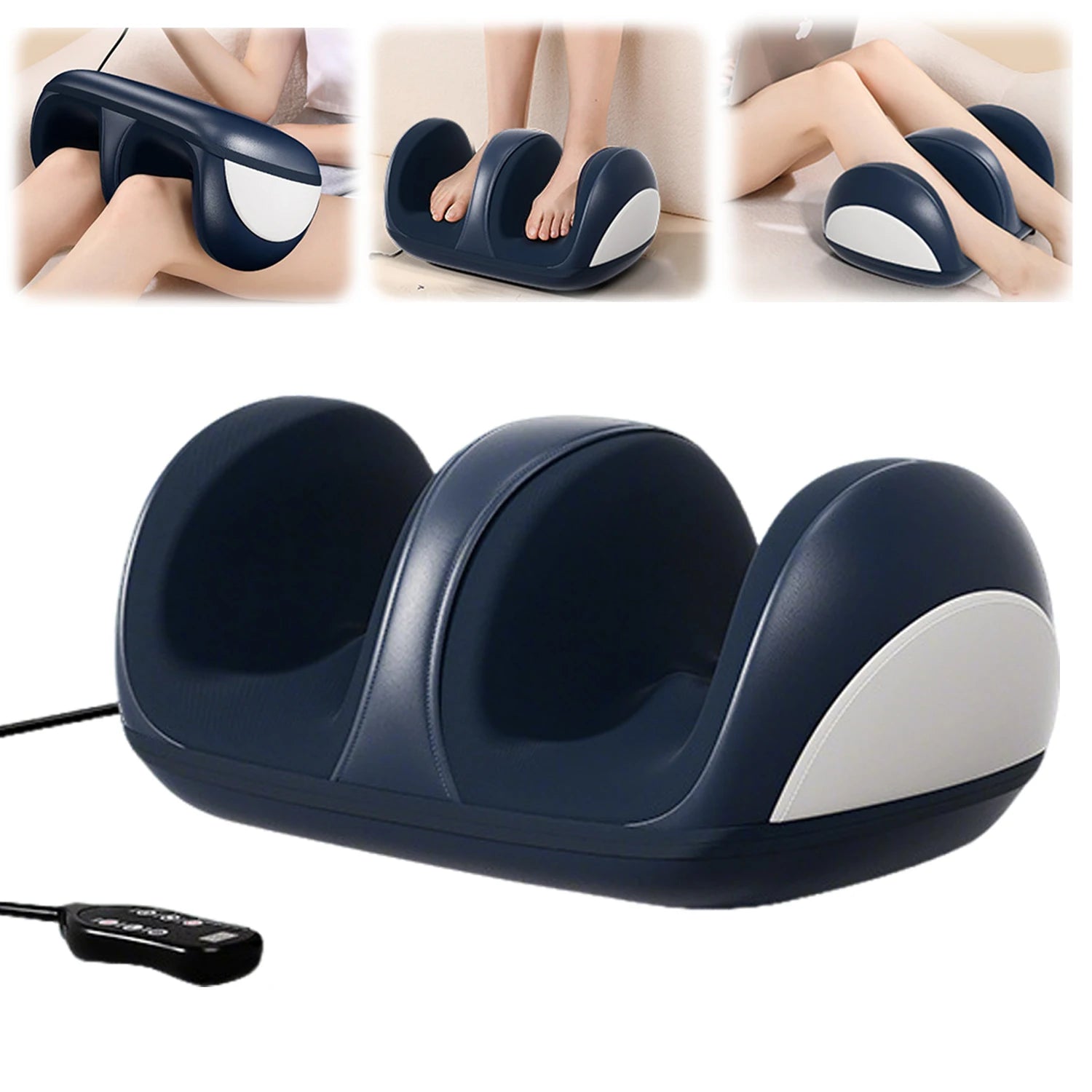 GLOWÉA Red Light Heating Foot Massager for Relaxation GLOWÉA