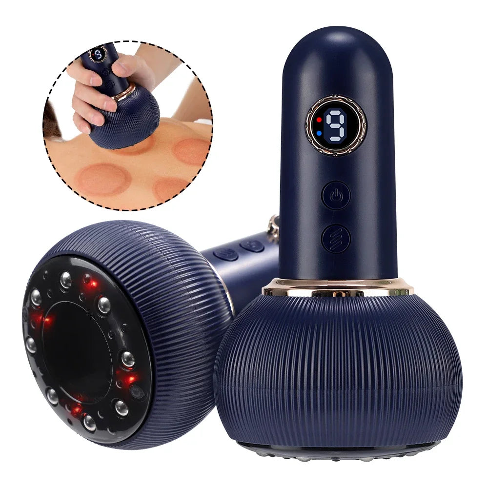 GLOWÉA Electric Vacuum Cupping Massage Device - Anti-Cellulite Therapy