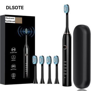 GLOWÉA Sonic Electric Toothbrush for Adults - Rechargeable, 5 Modes