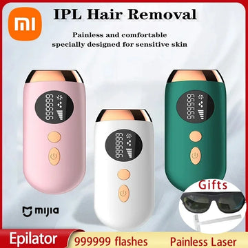 GLOWÉA Xiaomi Mijia 2024 Laser IPL Hair Removal Epilator for Women