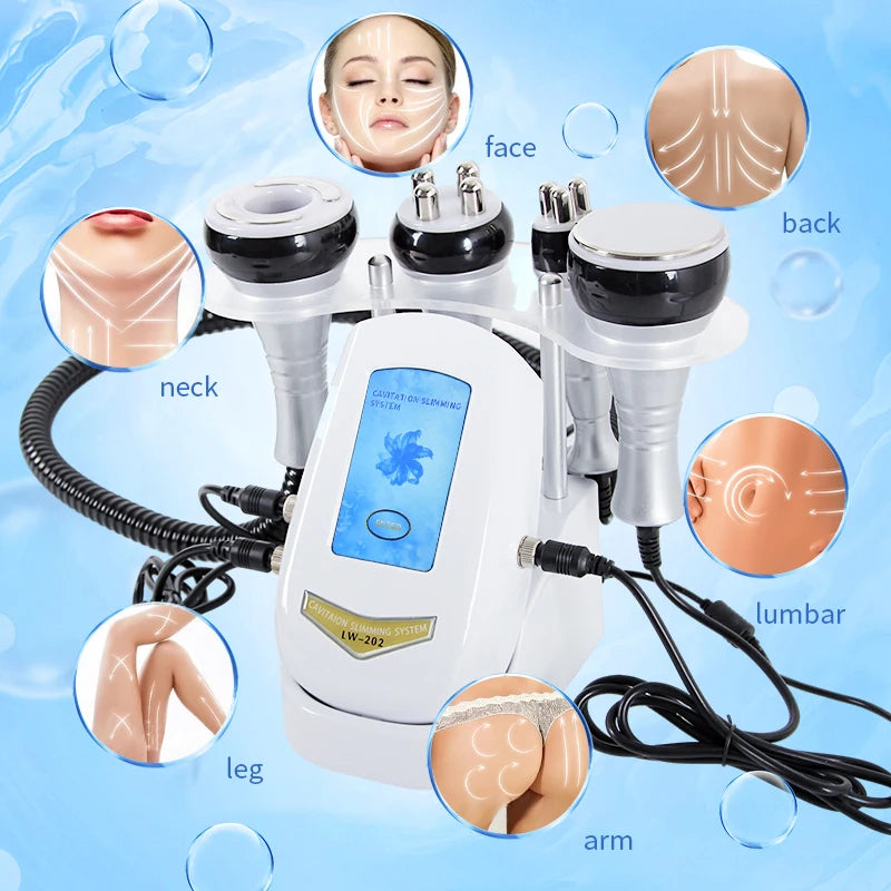 GLOWÉA 40K 4IN1 Cavitation Slimming Machine & Facial Massager