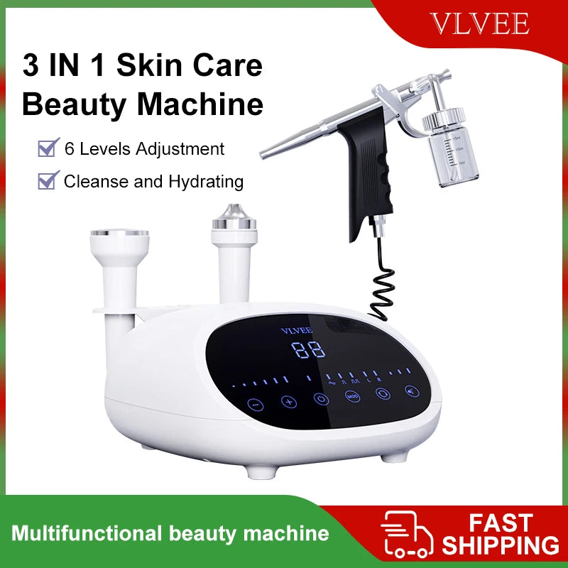GLOWÉA 3 In 1 Facial Beauty Machine - Deep Cleaning & Lifting Device