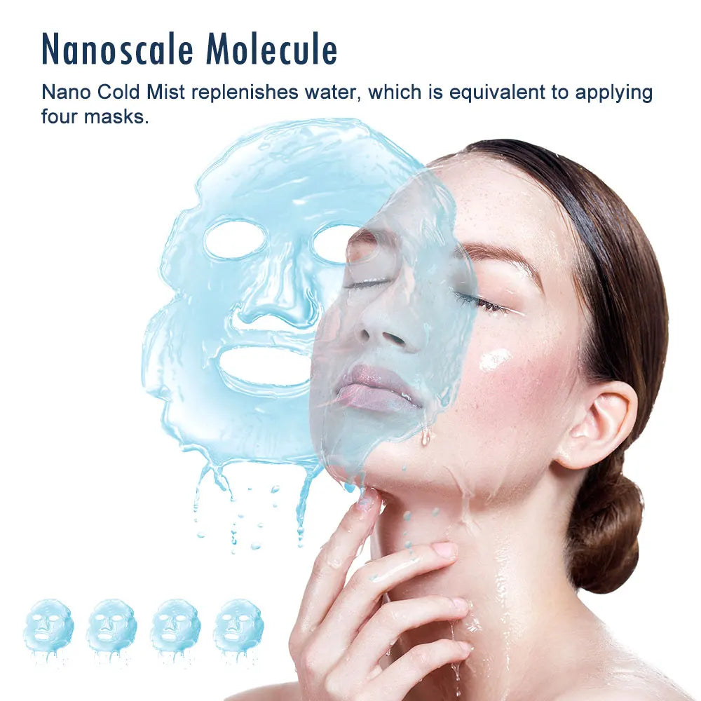 GLOWÉA Nano Facial Steamer - USB Rechargeable Hydration Mist
