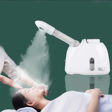 GLOWÉA Ozone Facial Steamer - Warm Mist Humidifier for Deep Cleaning