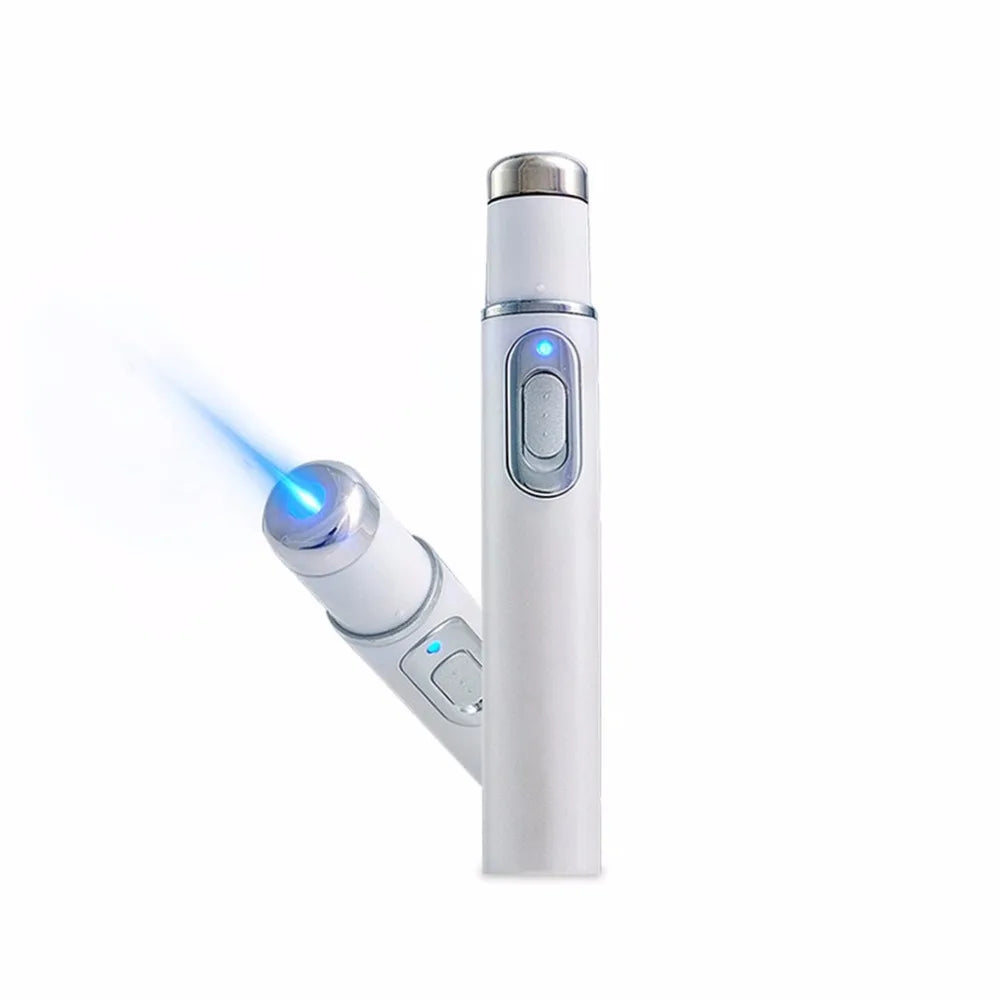 Stylo laser anti-acné à lumière bleue GLOWÉA KD-7910