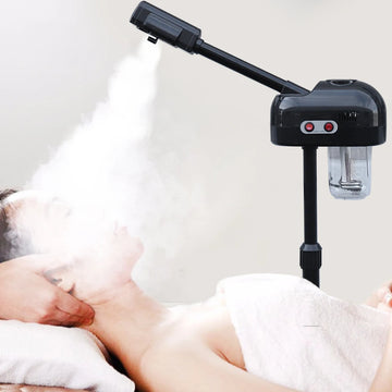 GLOWÉA 750ML Professional Facial Steamer – Adjustable Nano Atomization