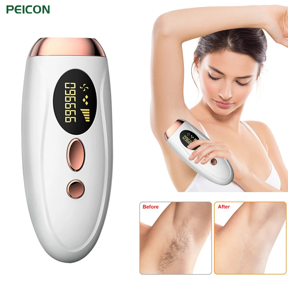 GLOWÉA 999999 Flashes IPL Laser Hair Removal Device