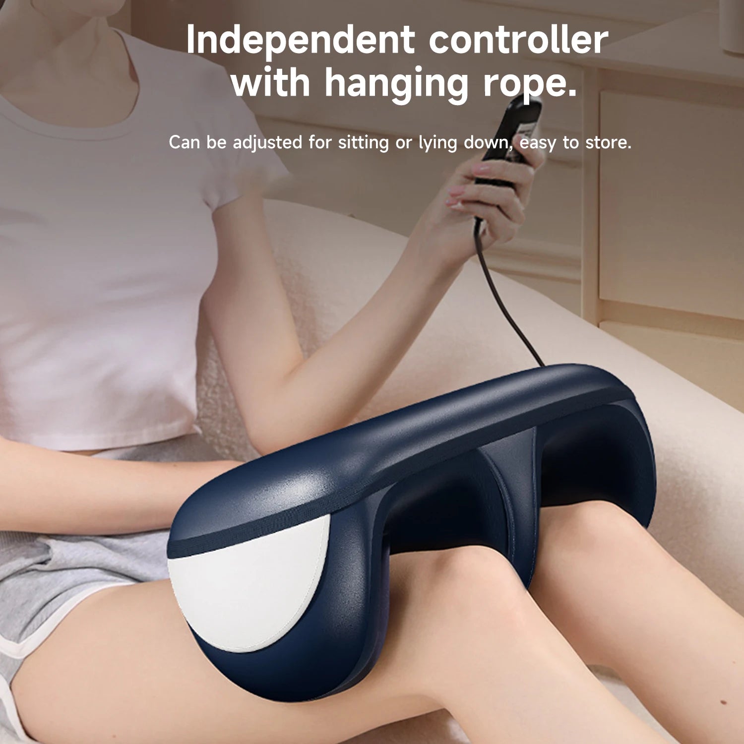 GLOWÉA Red Light Heating Foot Massager for Relaxation GLOWÉA