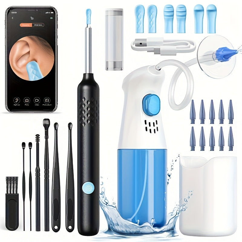 GLOWÉA Wireless Earwax Removal Tool with Camera & Light